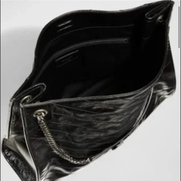 Yves Saint Laurent Black Tote Bag - Picture 6 of 15